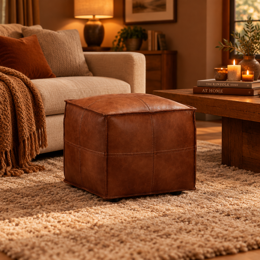 Felix Square Footstool