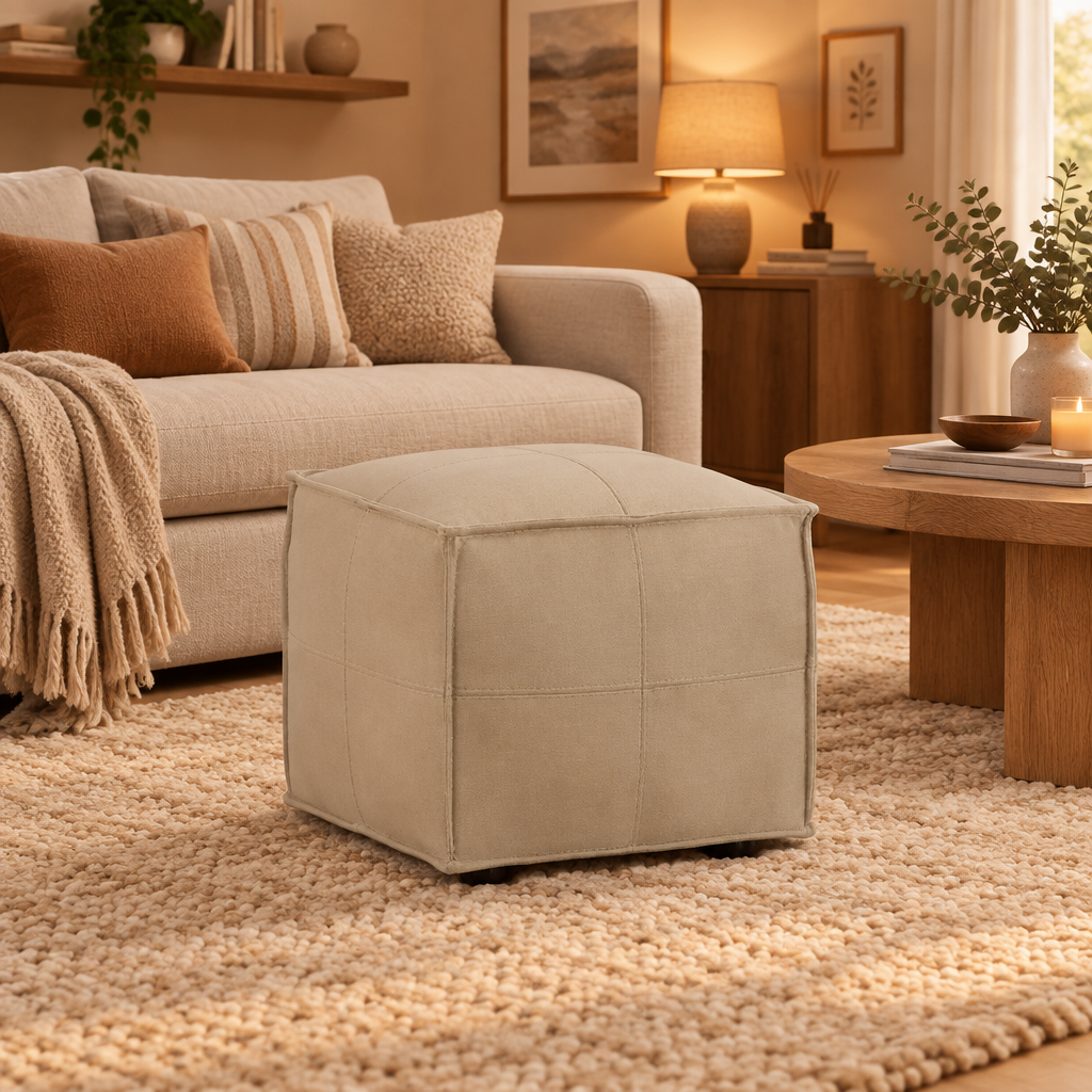 Felix Square Footstool
