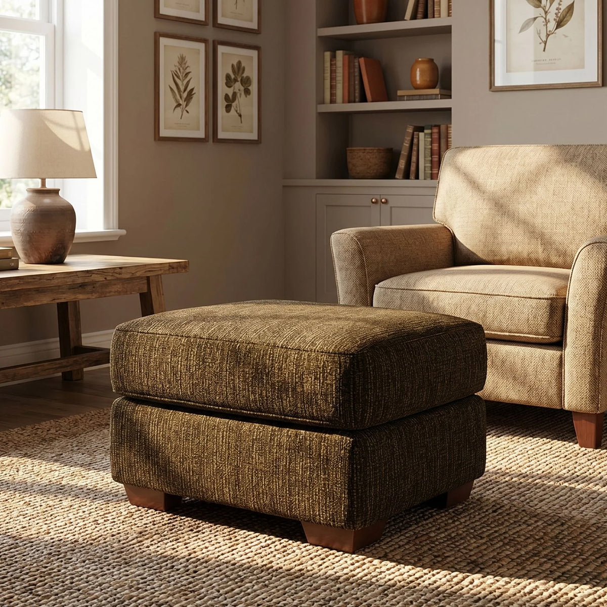 Galloway Small Footstool