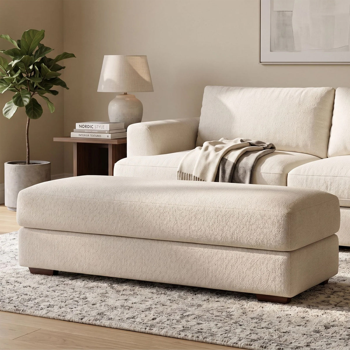 Galloway Large Footstool