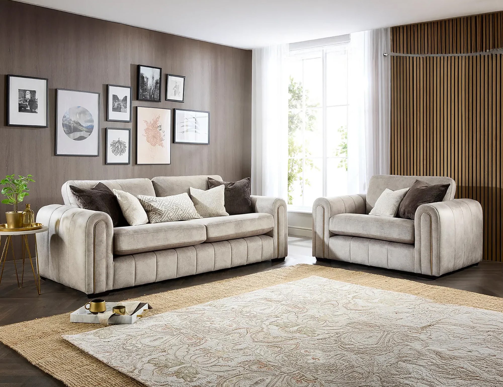 Glamour 2 Seater Sofa