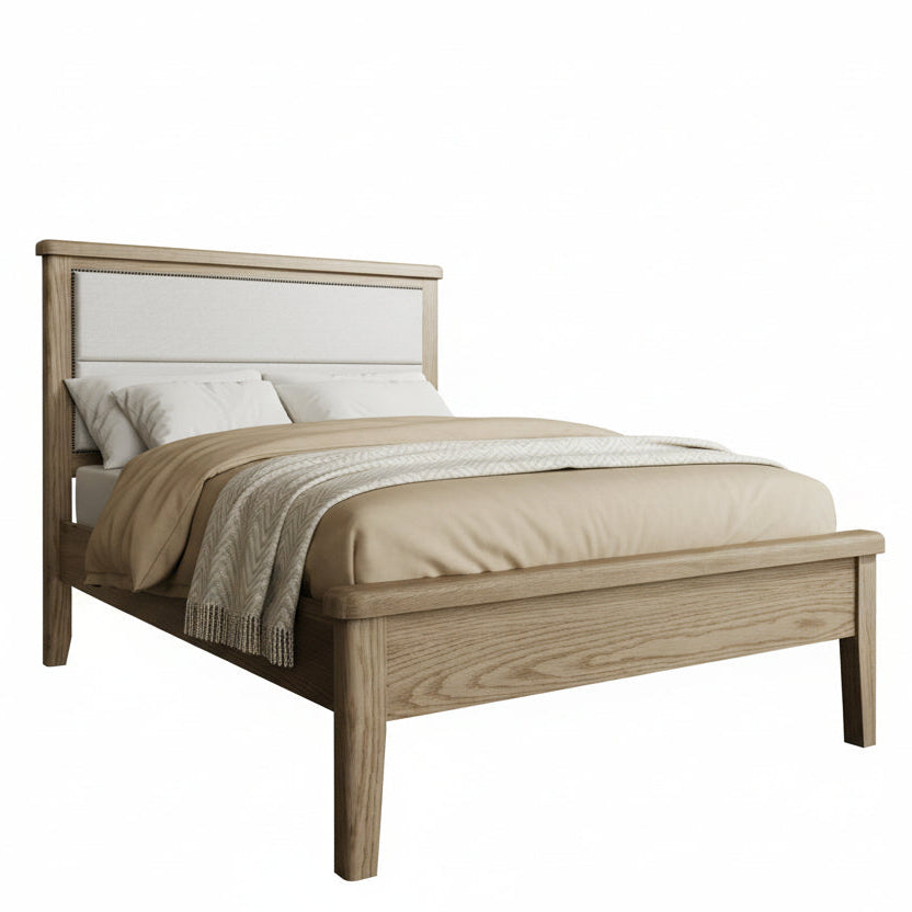 Hodson Oak Low End Bed Frame