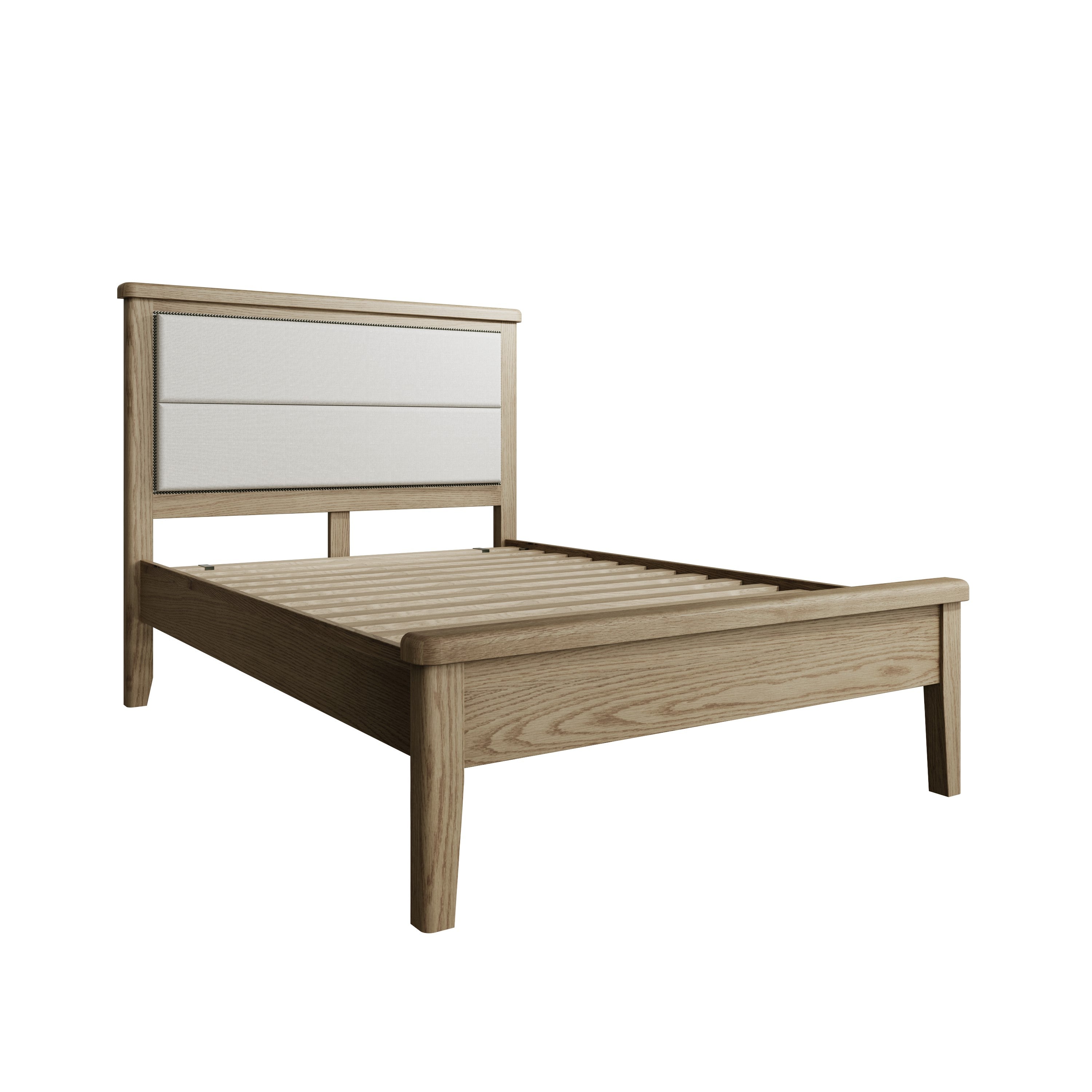 Hodson Oak Low End Bed Frame