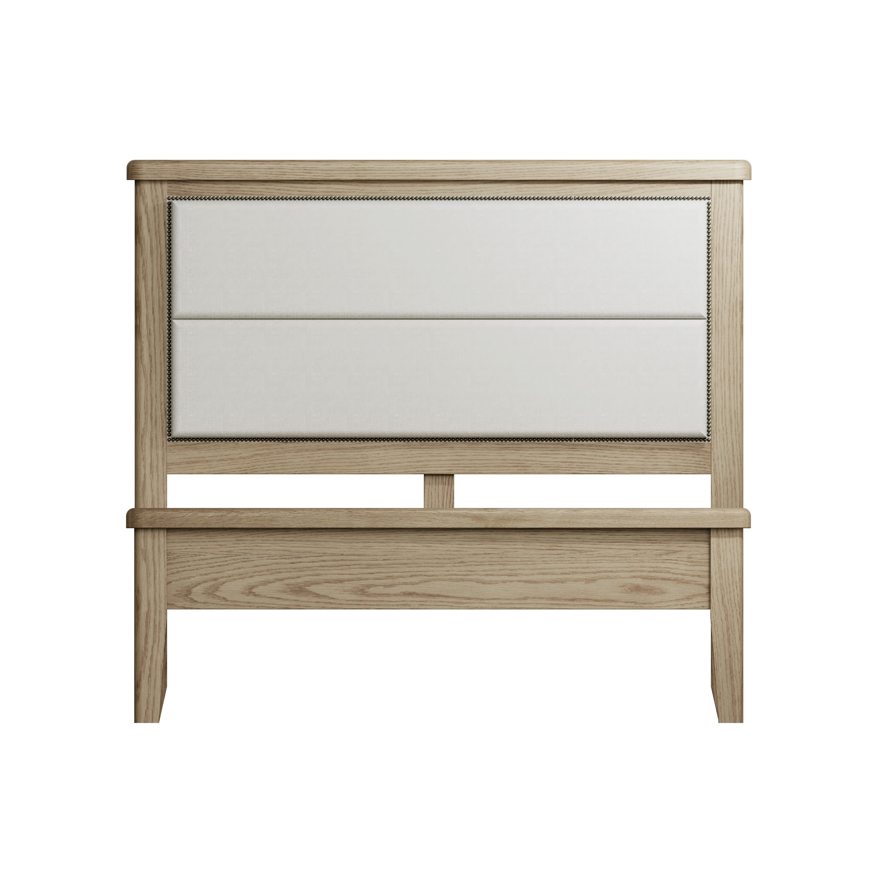 Hodson Oak Low End Bed Frame