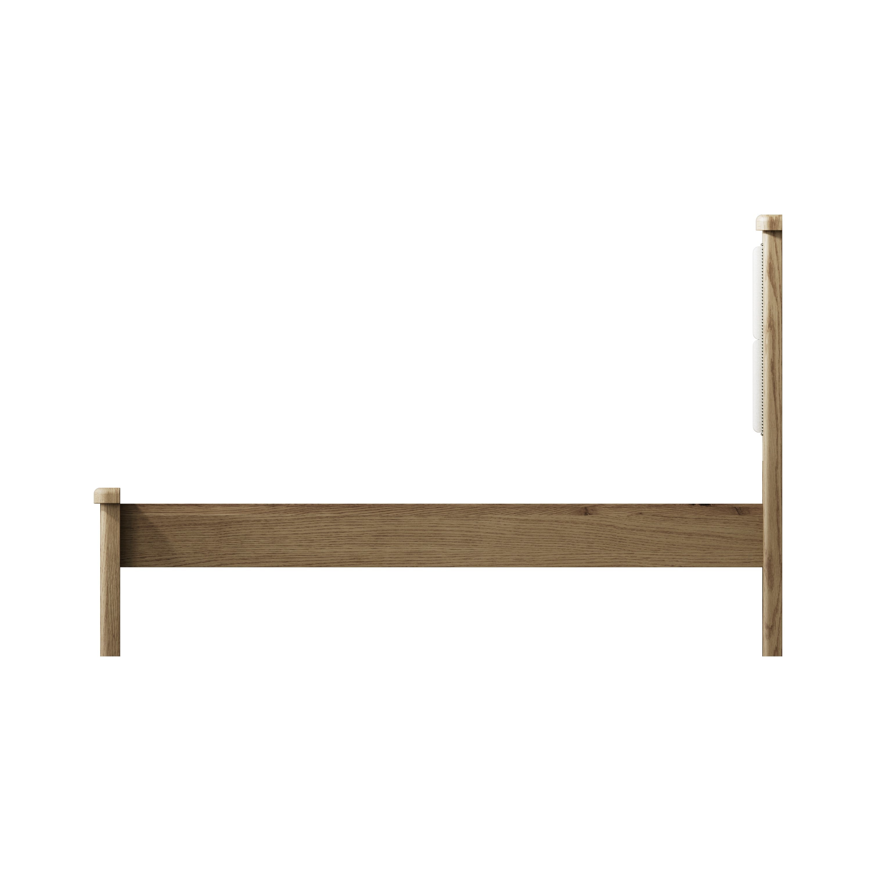 Hodson Oak Low End Bed Frame