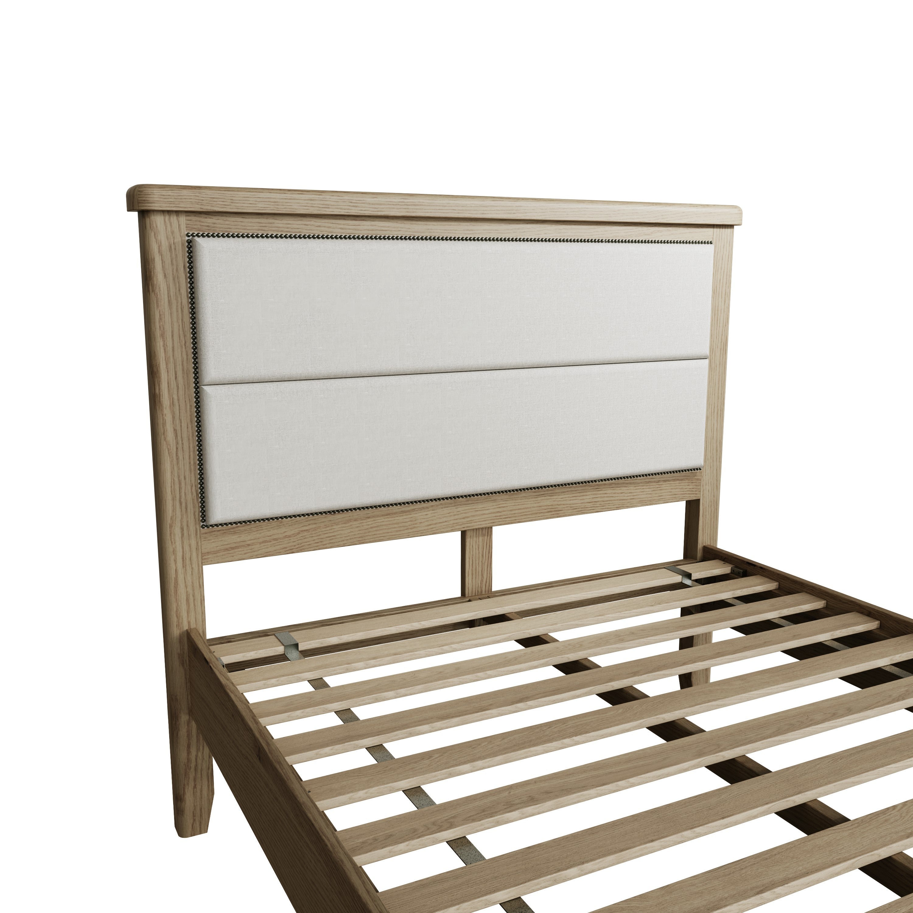 Hodson Oak Low End Bed Frame