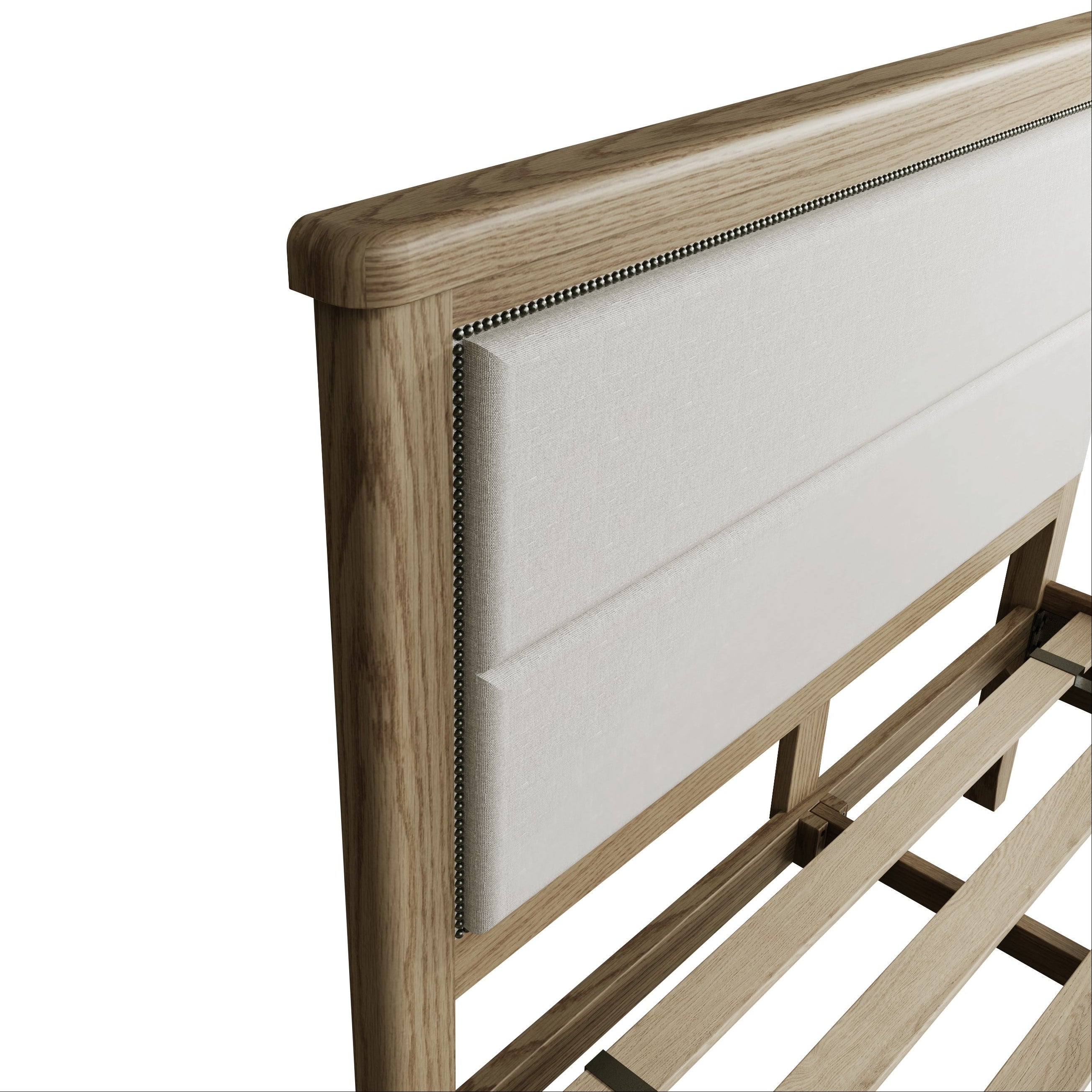 Hodson Oak Low End Bed Frame