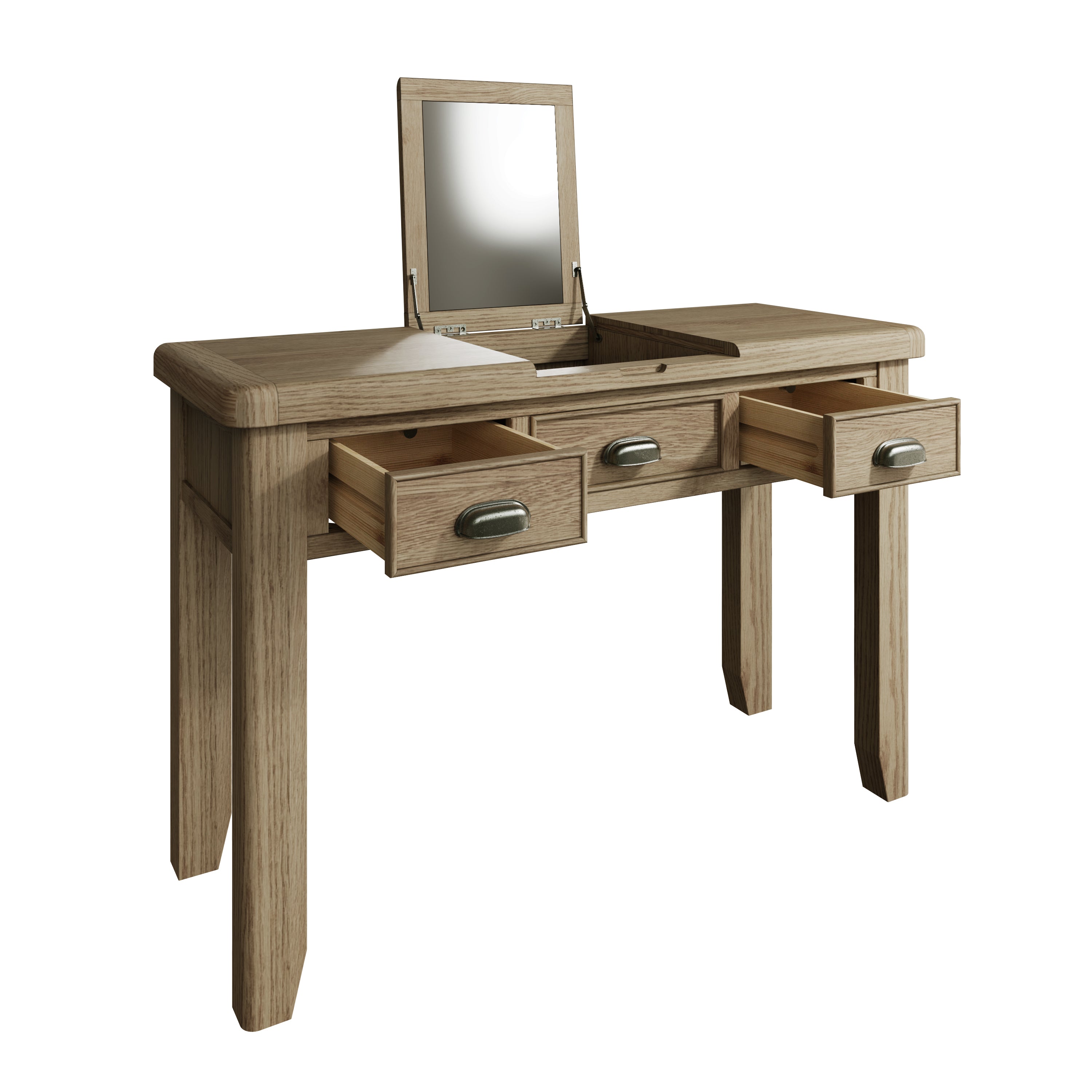 Hodson Oak Dressing Table and Stool
