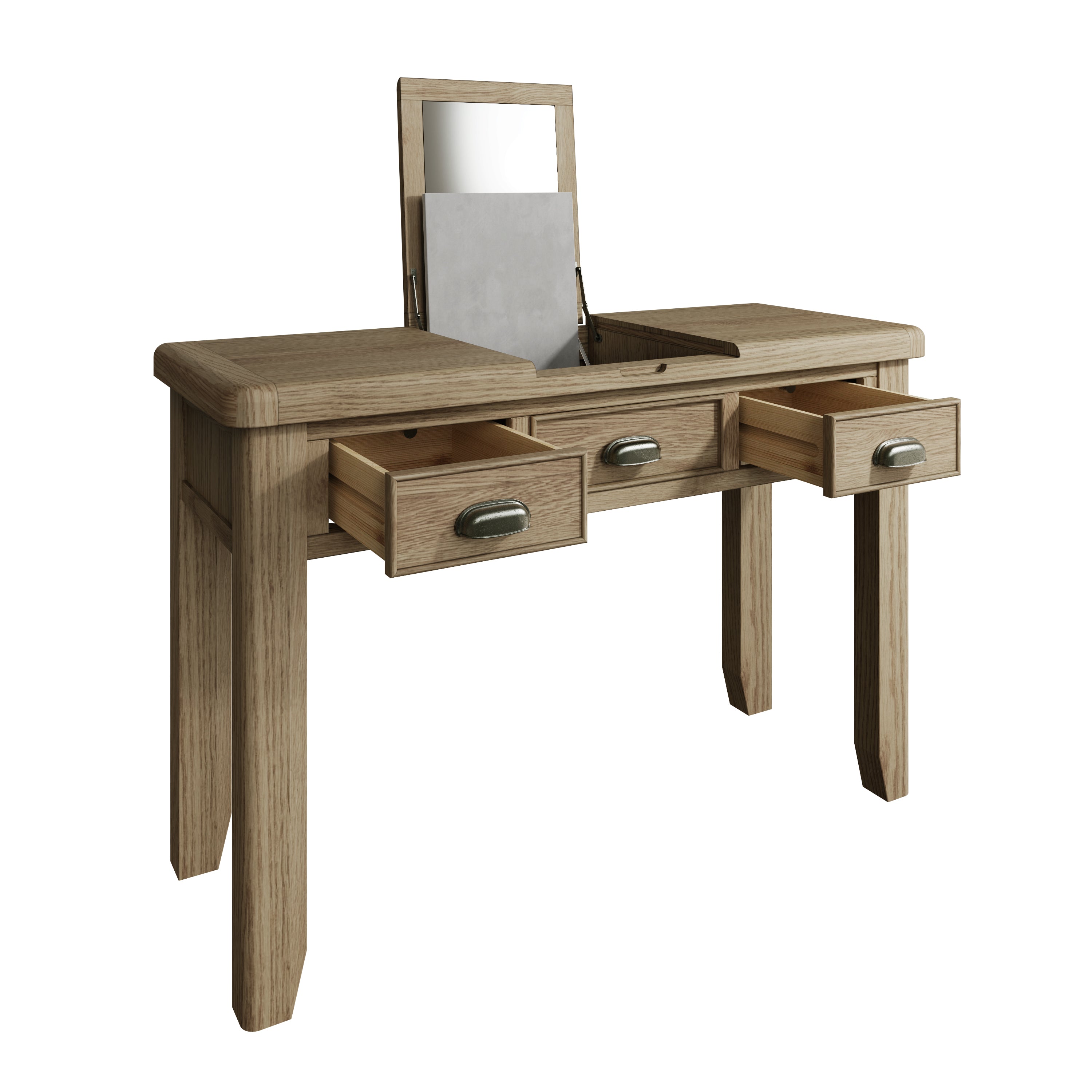 Hodson Oak Dressing Table and Stool