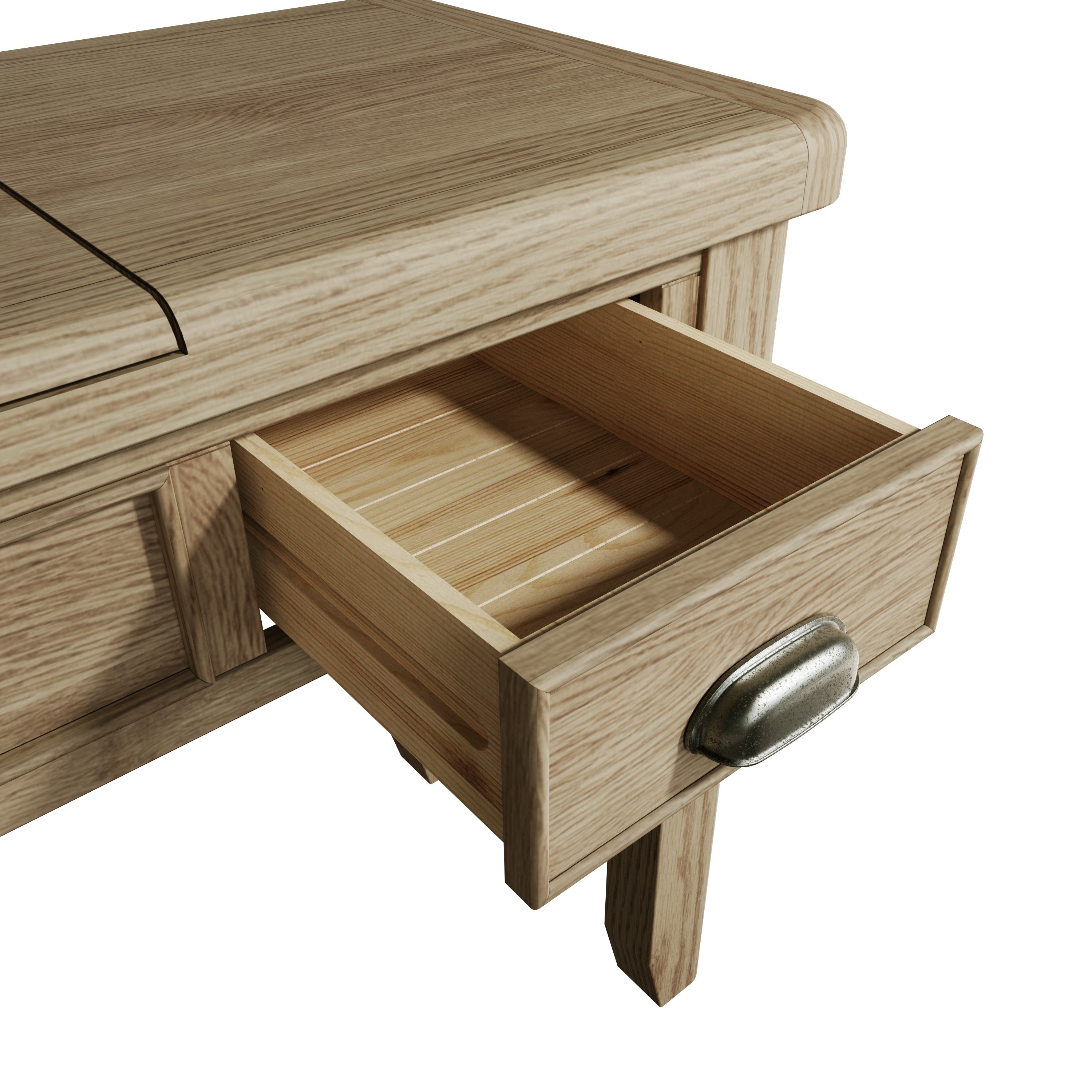 Hodson Oak Dressing Table and Stool