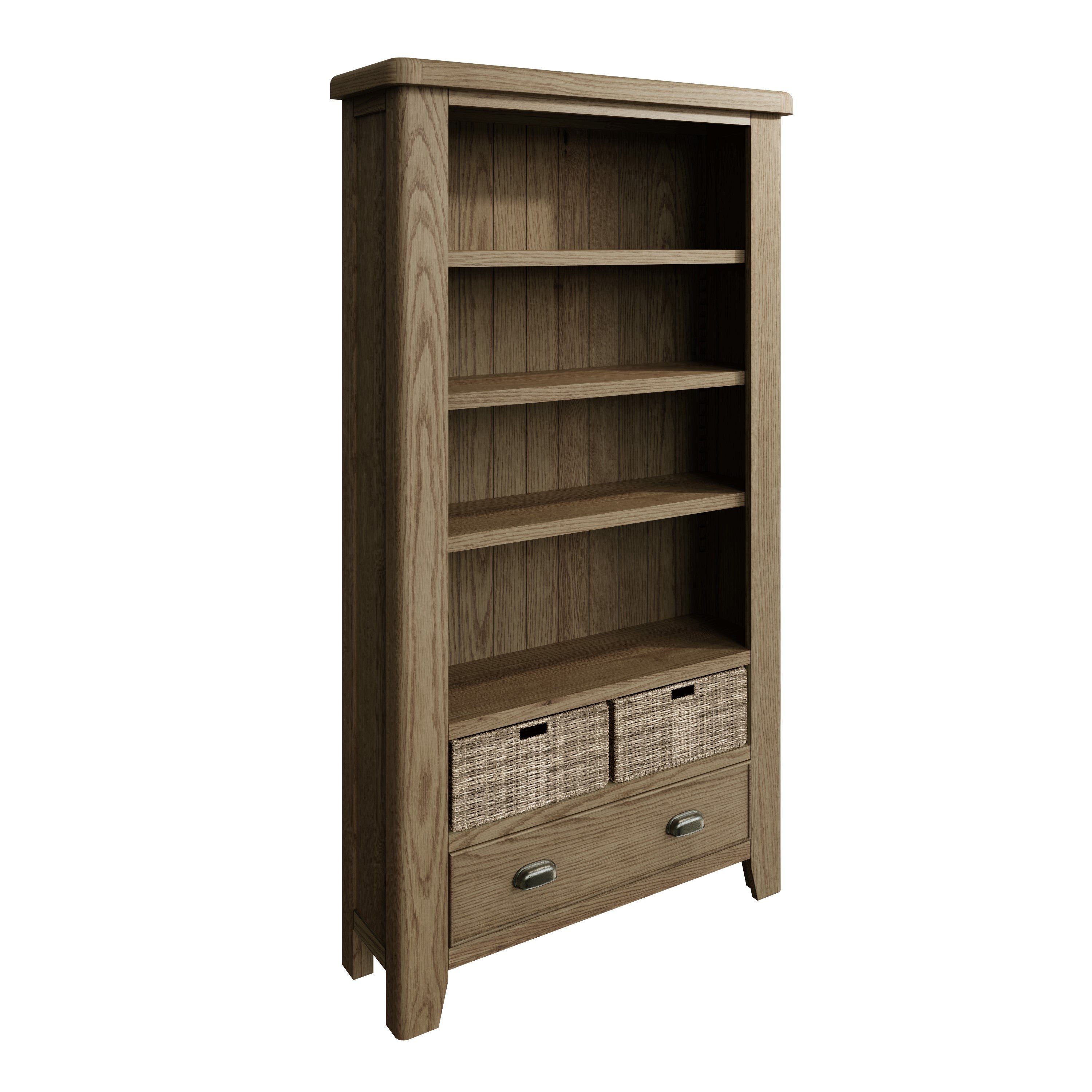 Hodson Oak Bookcase