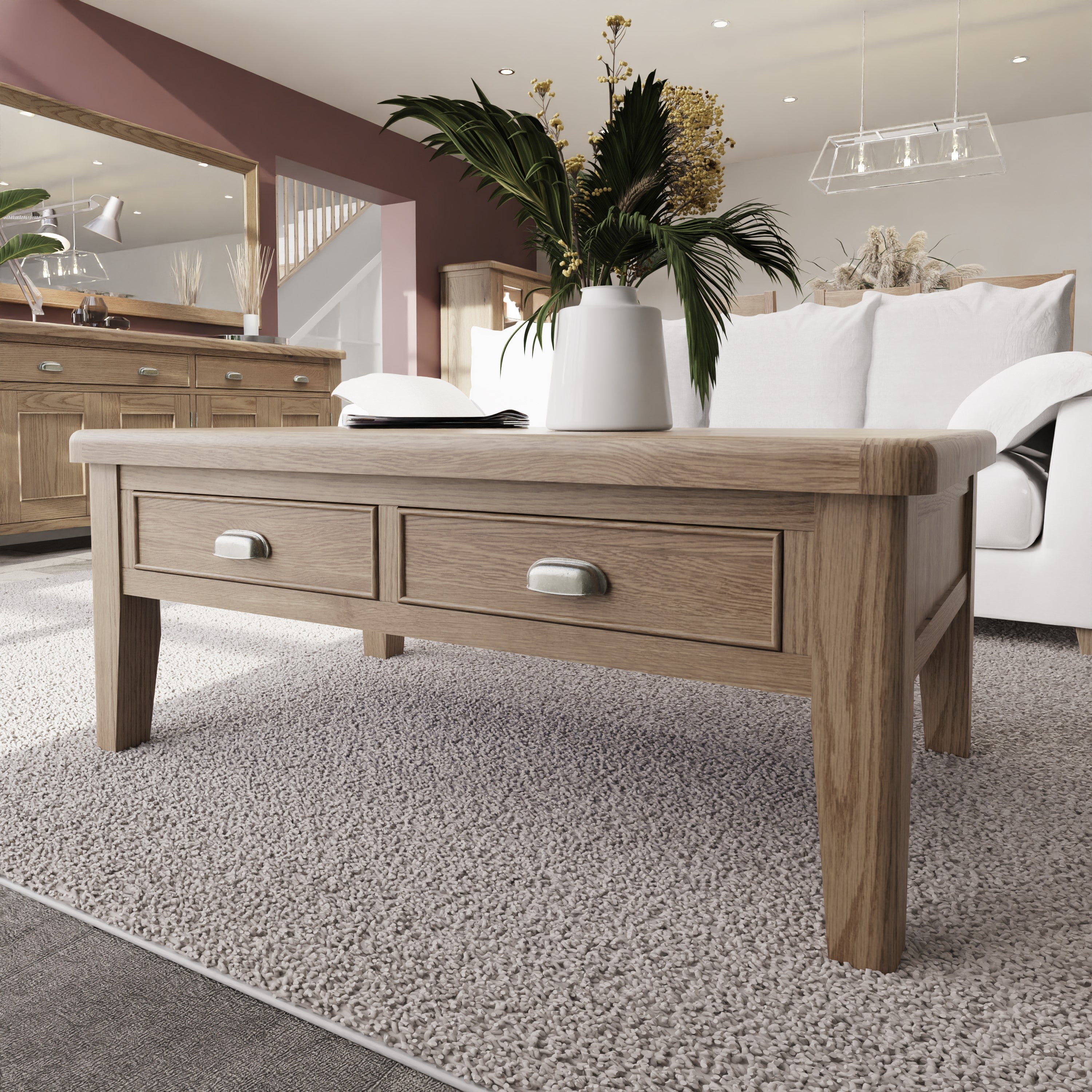Hodson Oak Coffee Table
