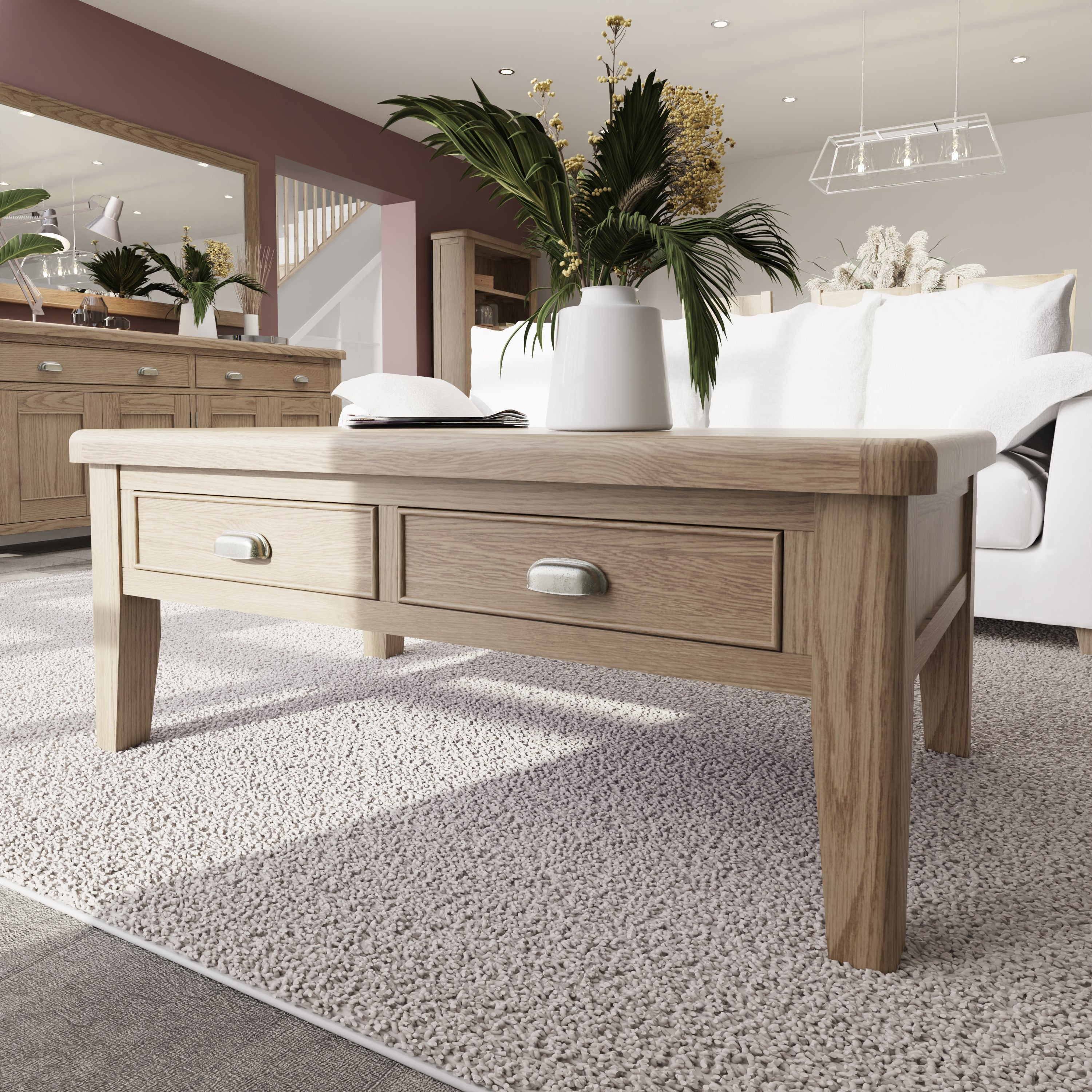 Hodson Oak Coffee Table