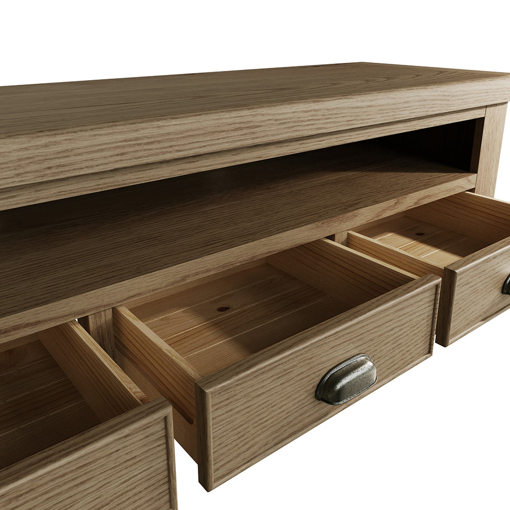 Hodson Oak TV Unit