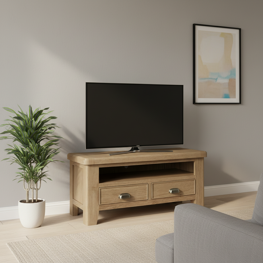 Hodson Oak TV Unit