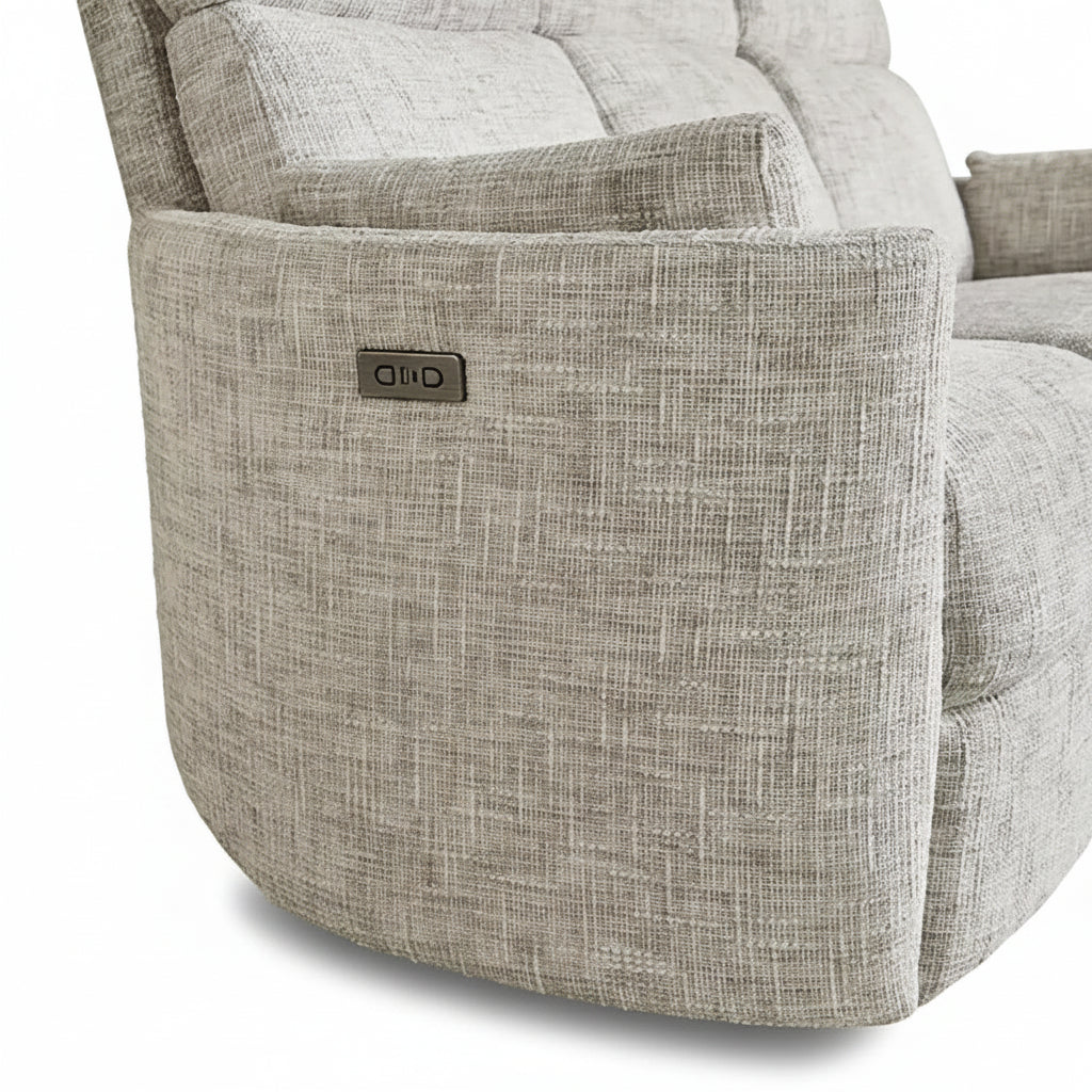 Haven Electric 3 Seater Reclining Sofa