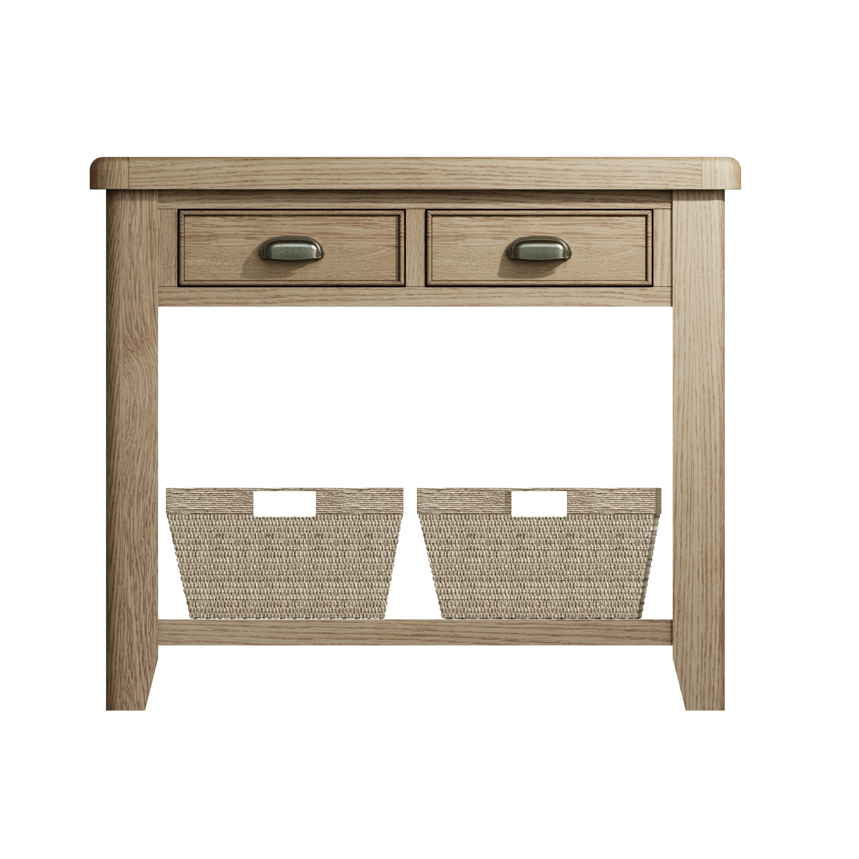 Hodson Oak Console Table