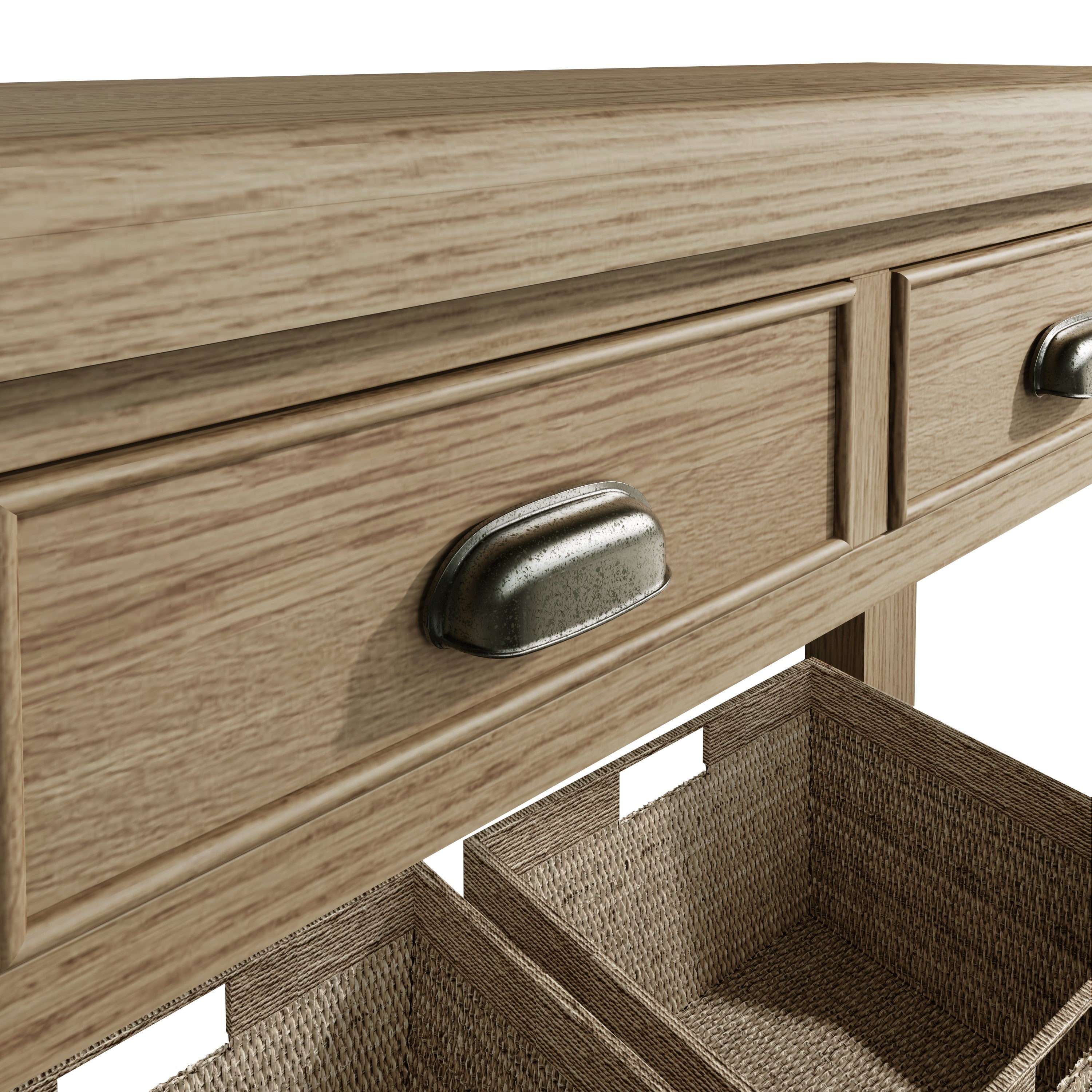 Hodson Oak Console Table