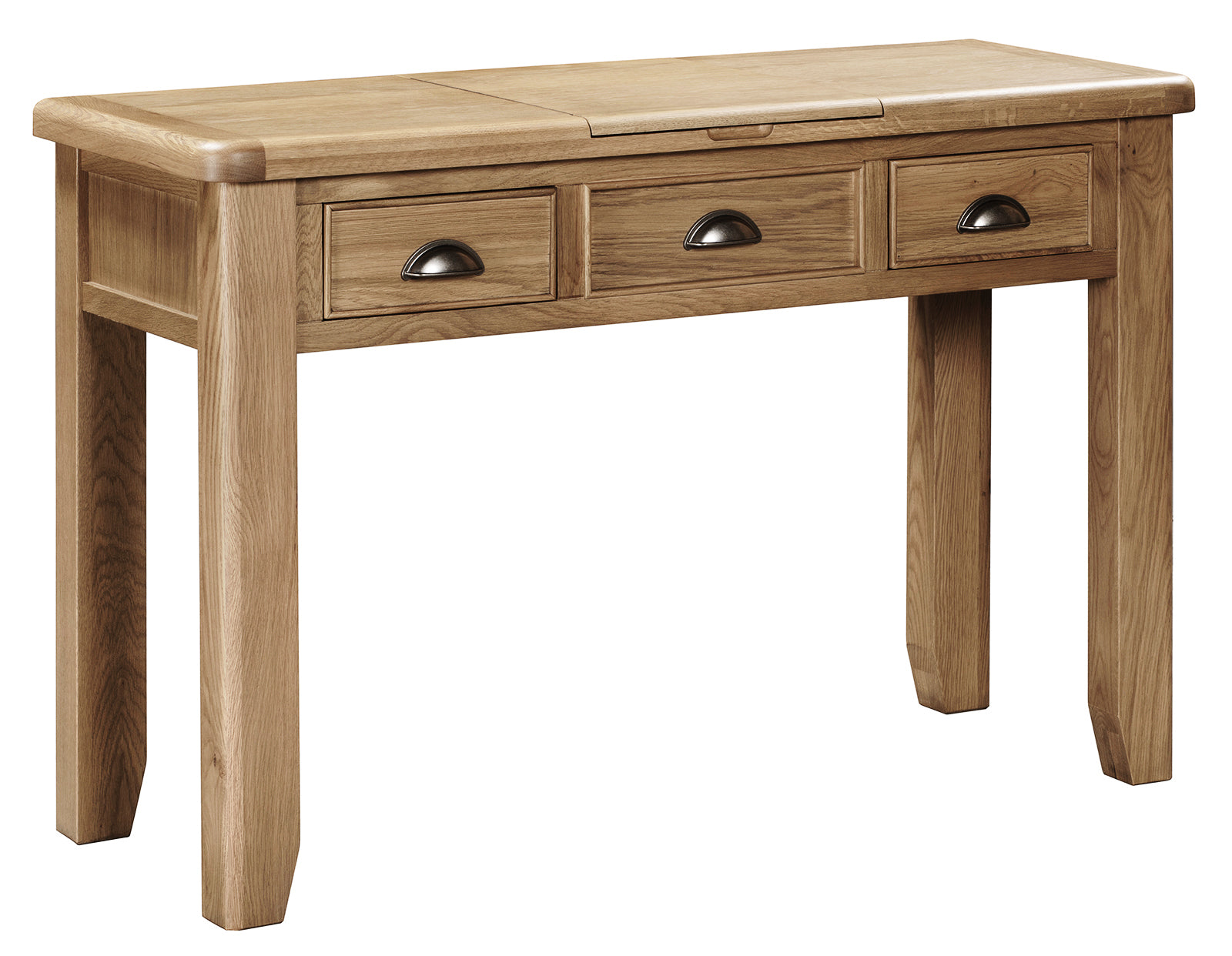 Hodson Oak Dressing Table | Stool | Mirror