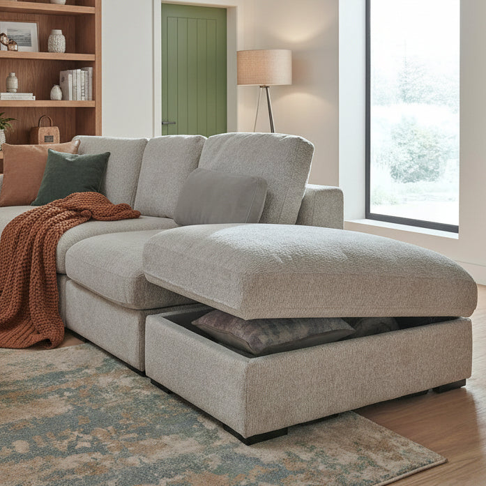 Houston Storage Footstool