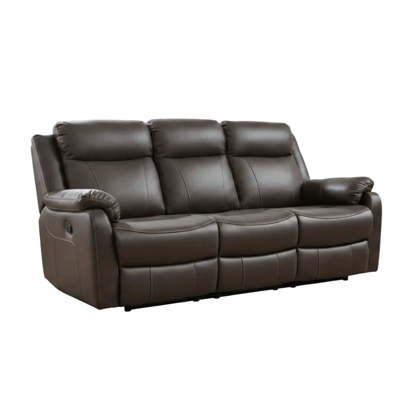 Joel 3 Seater Reclining Sofa with Table