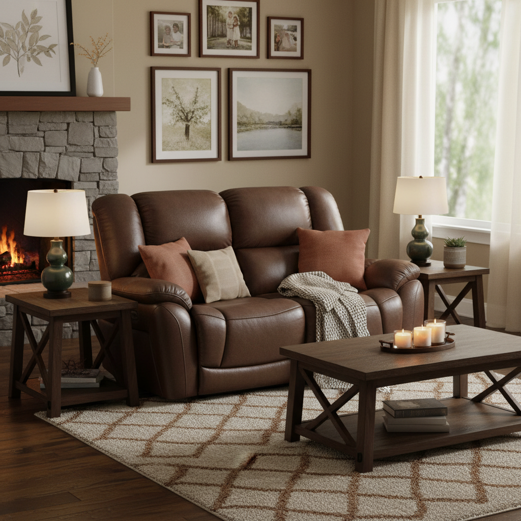 Leonardo Full Italian Leather Electric 2 Seater Sofa