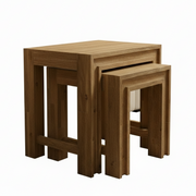 Lexington Washed Oak Nest of Two Tables