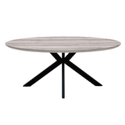 Manhattan Oval 1.8 Metre Dining Table