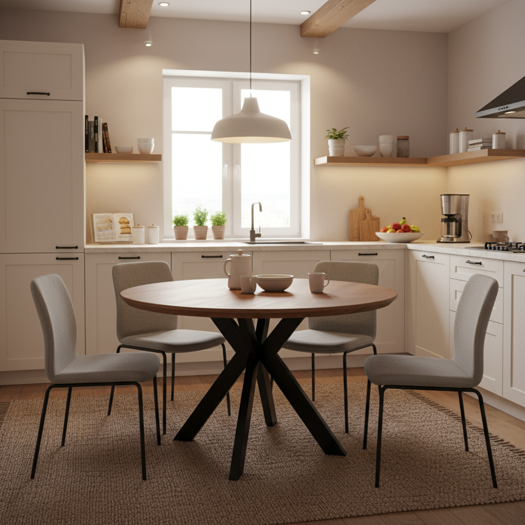 Manhattan Round 1.2 Metre Dining Table