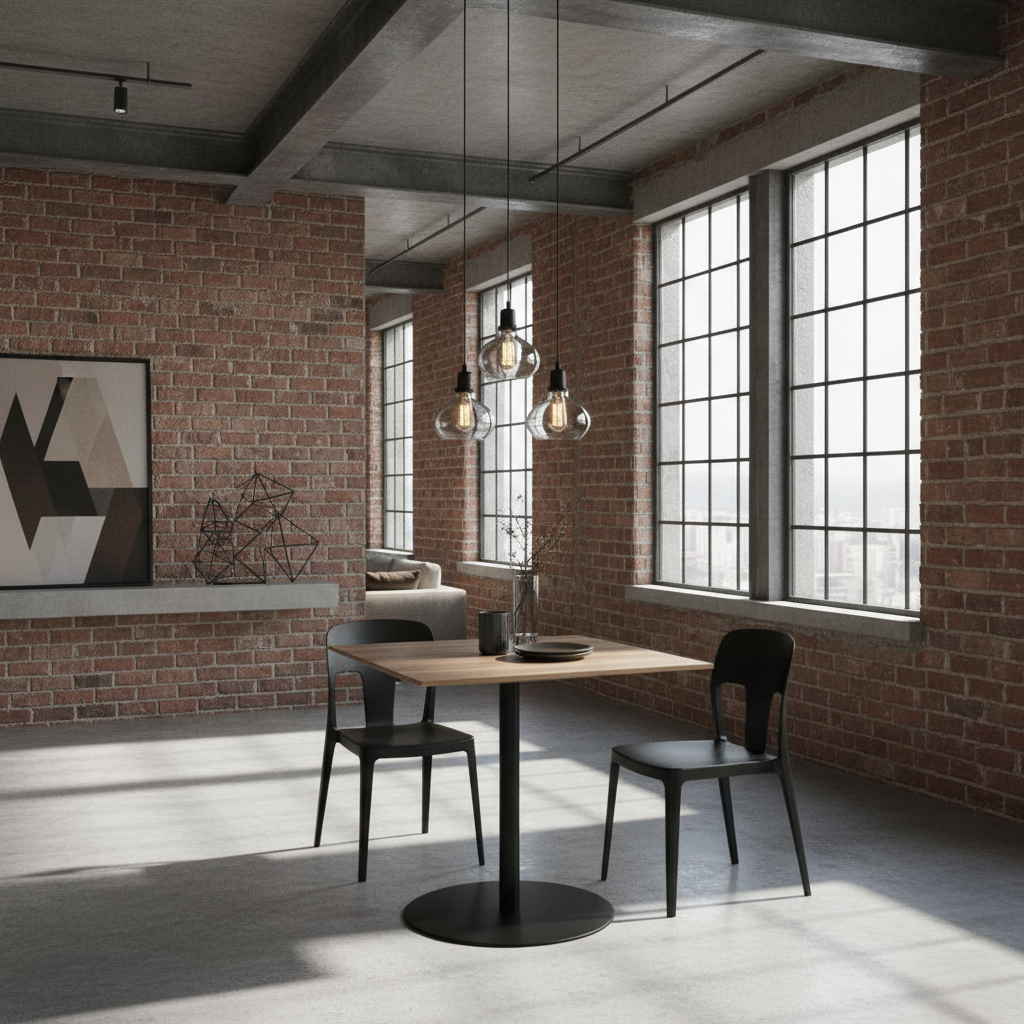 Manhattan 0.8 Metre Square Dining Table