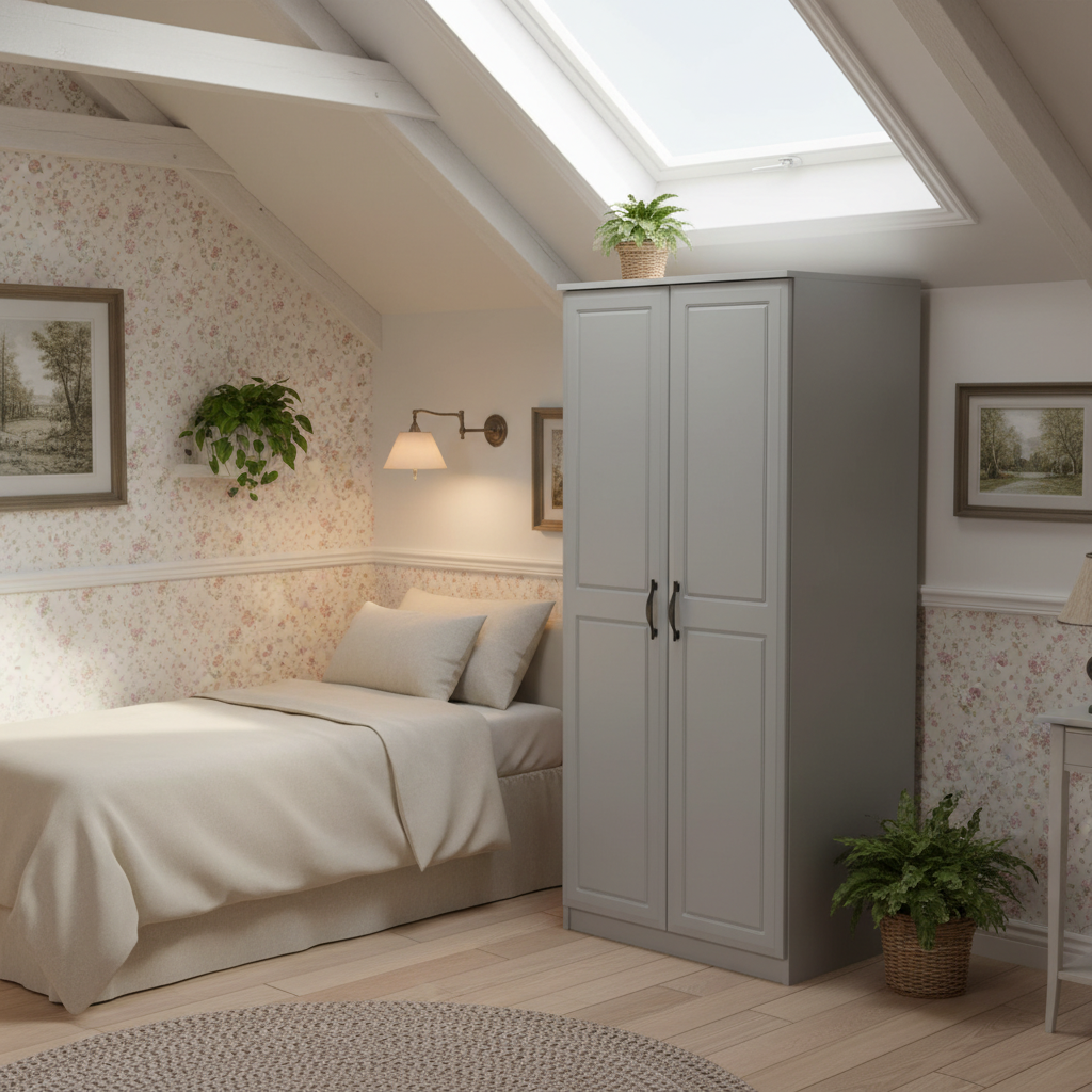 Metro 3ft Plain Wardrobe