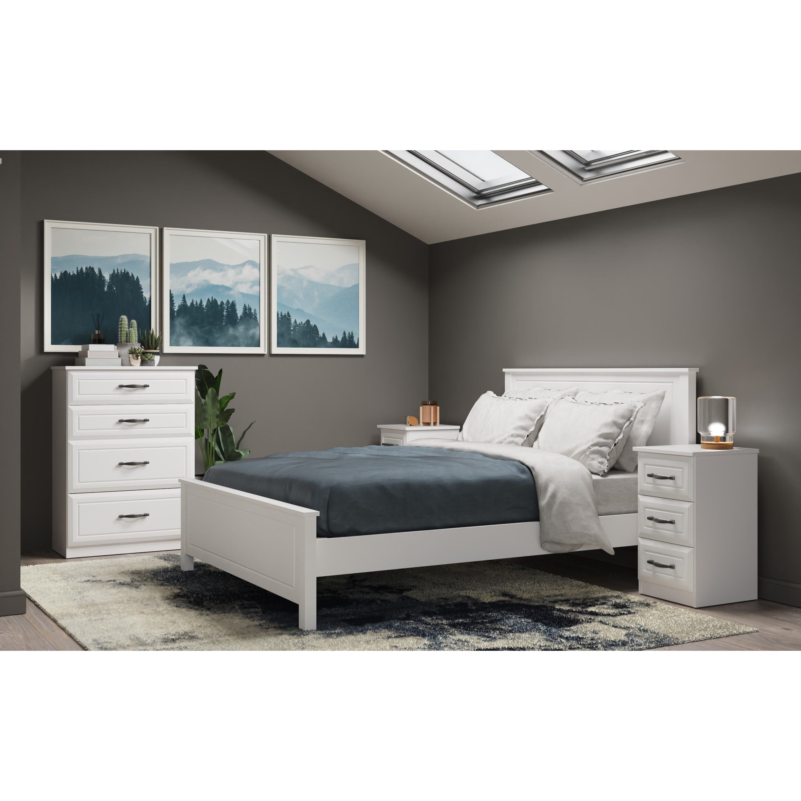 Metro 3ft Plain Wardrobe