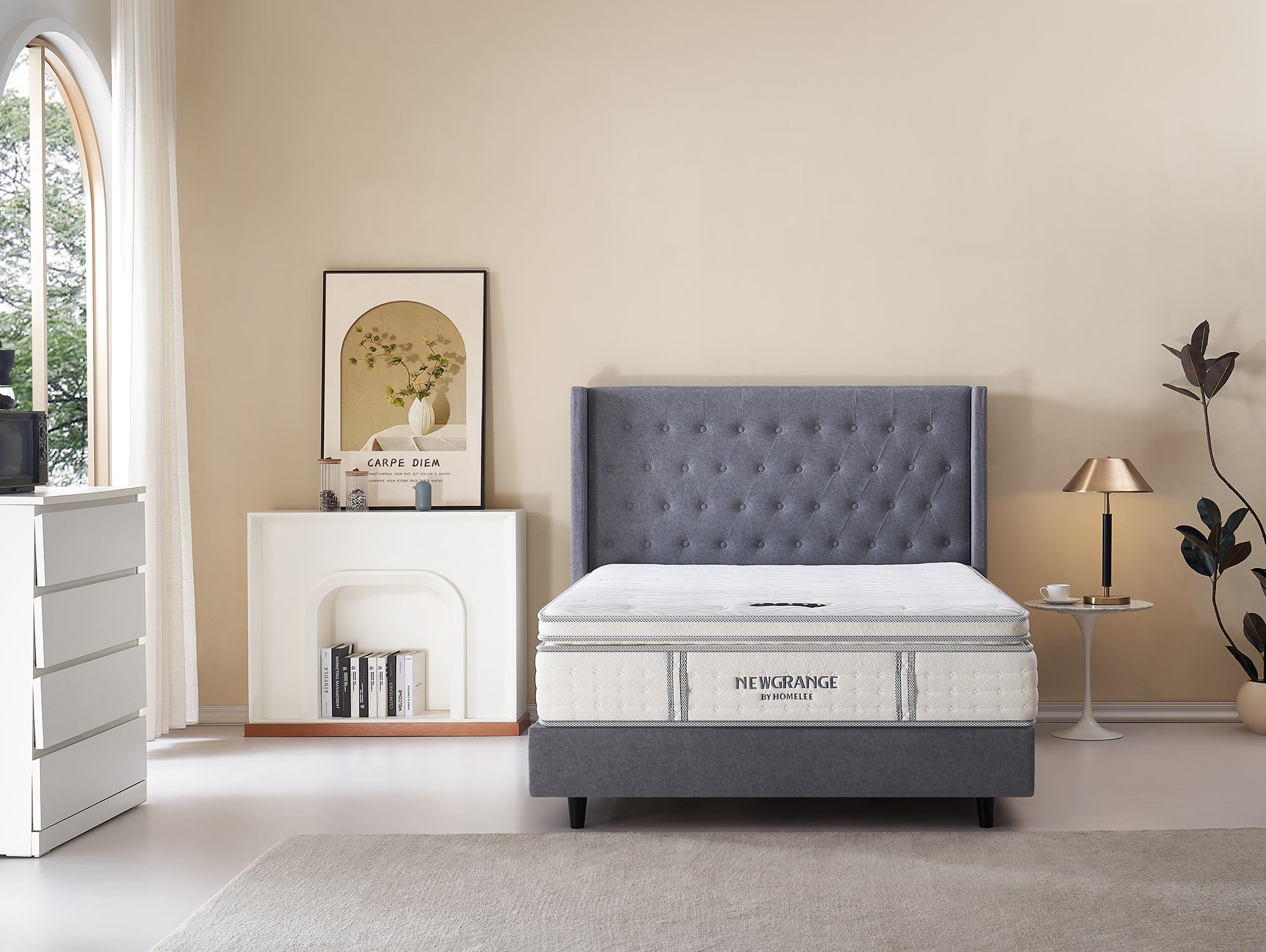Newgrange Divan Bed by Homelee