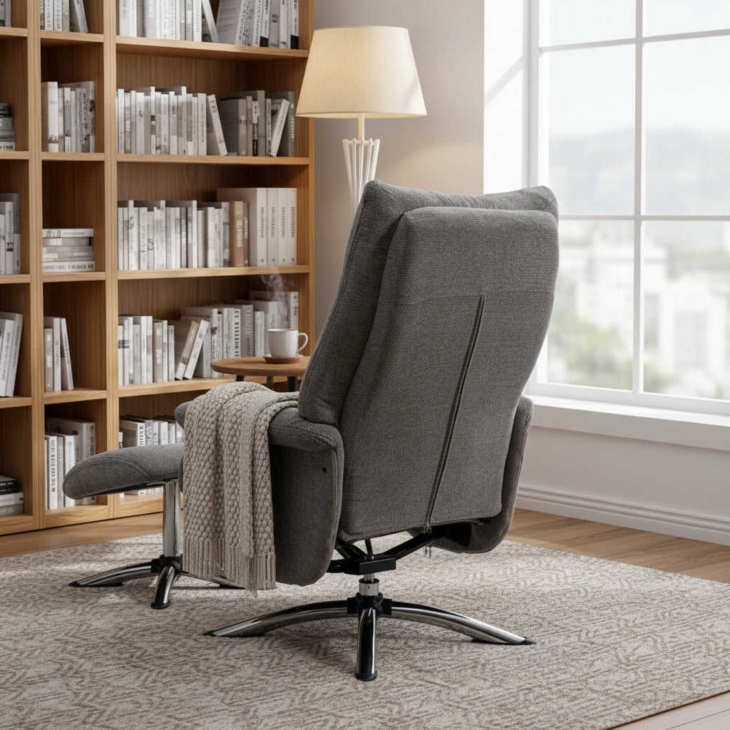 Orson Chair and Footstool