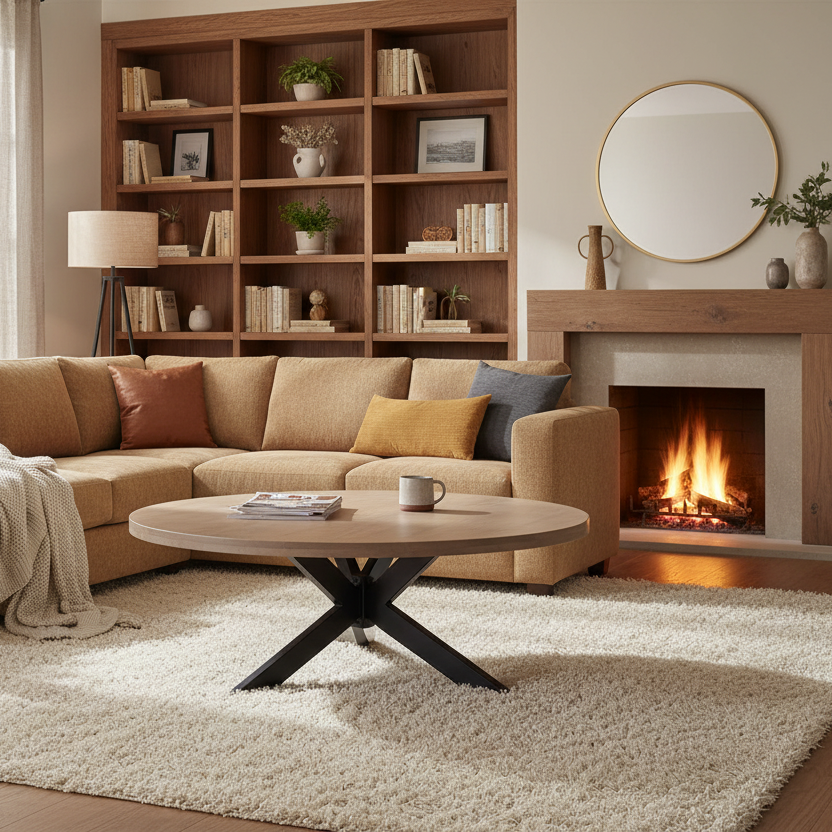 Pederson Oak Coffee Table