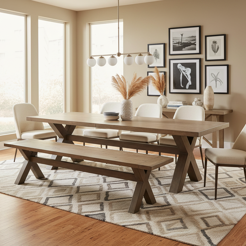 Pederson Oak Bench 1.8 Metre