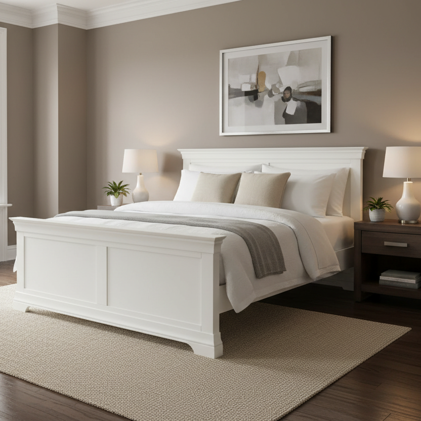 Province Bed Frame - White
