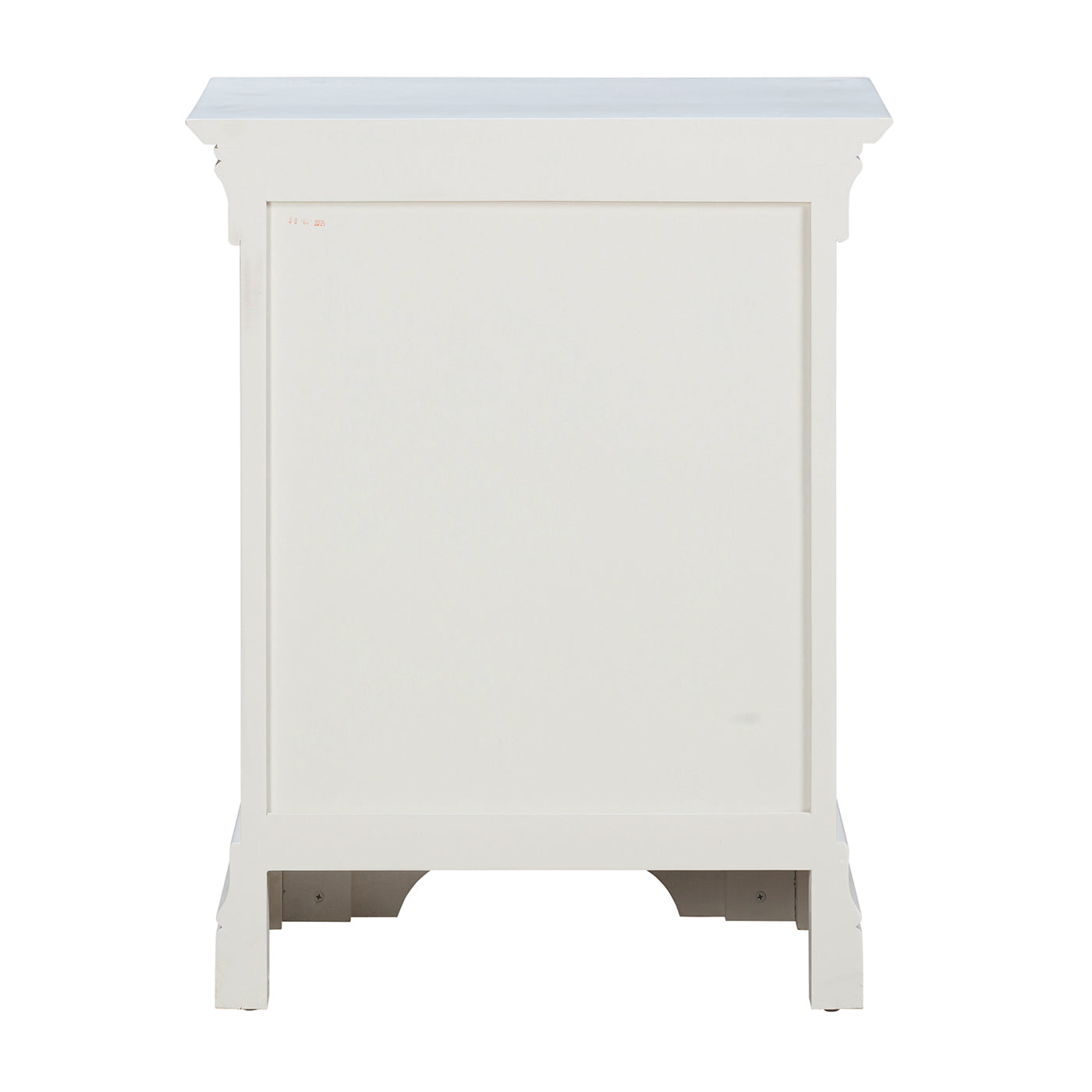 Province 3 Drawer Bedside Locker - White
