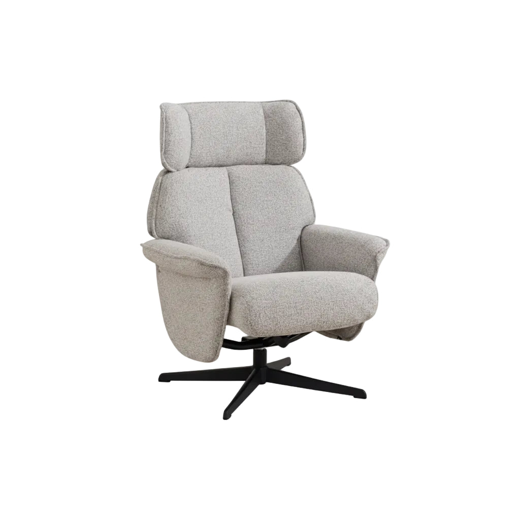 Reagan Swivel Armchair and Footstool
