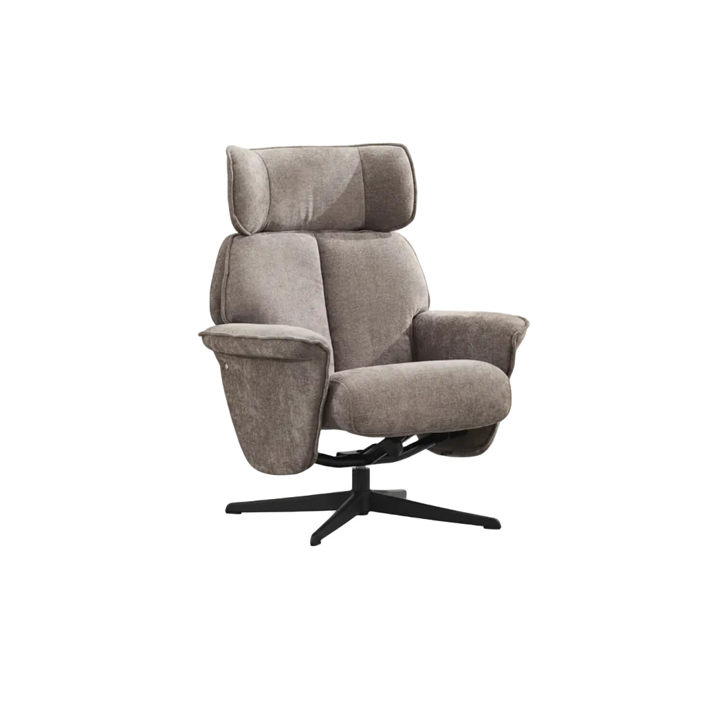 Reagan Swivel Armchair and Footstool