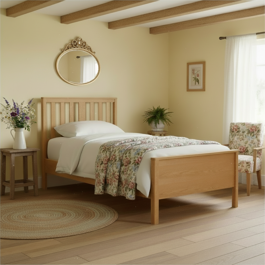 Renata Oak Bed Frame