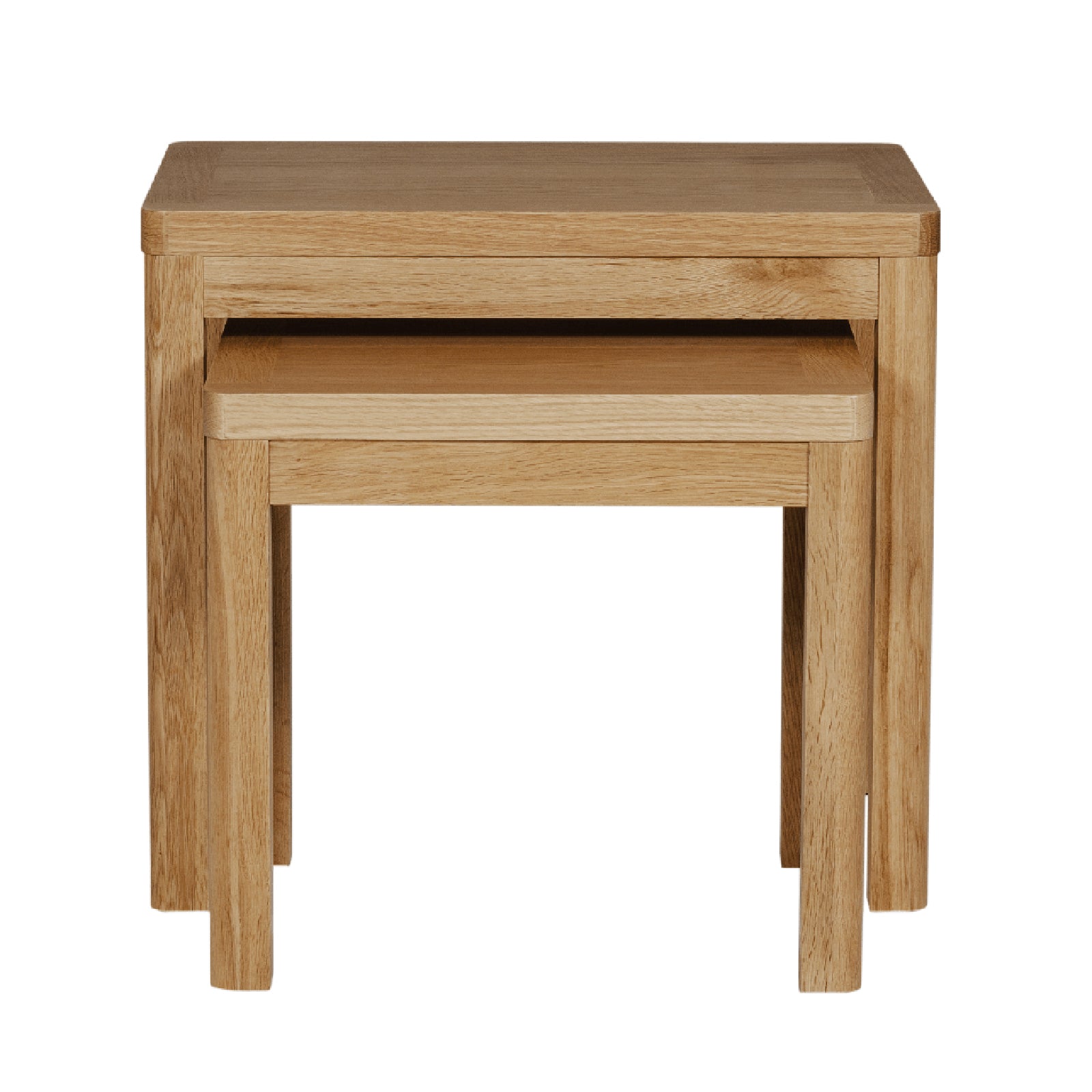 Renata Oak Nest of Two Tables
