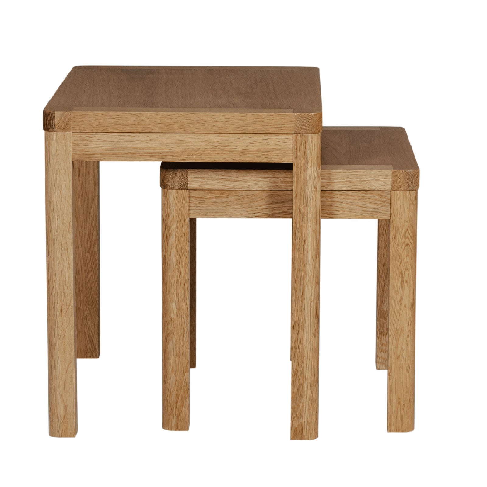 Renata Oak Nest of Two Tables