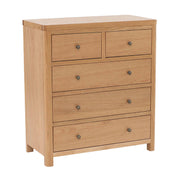 Renata 5 Drawer Oak Chest