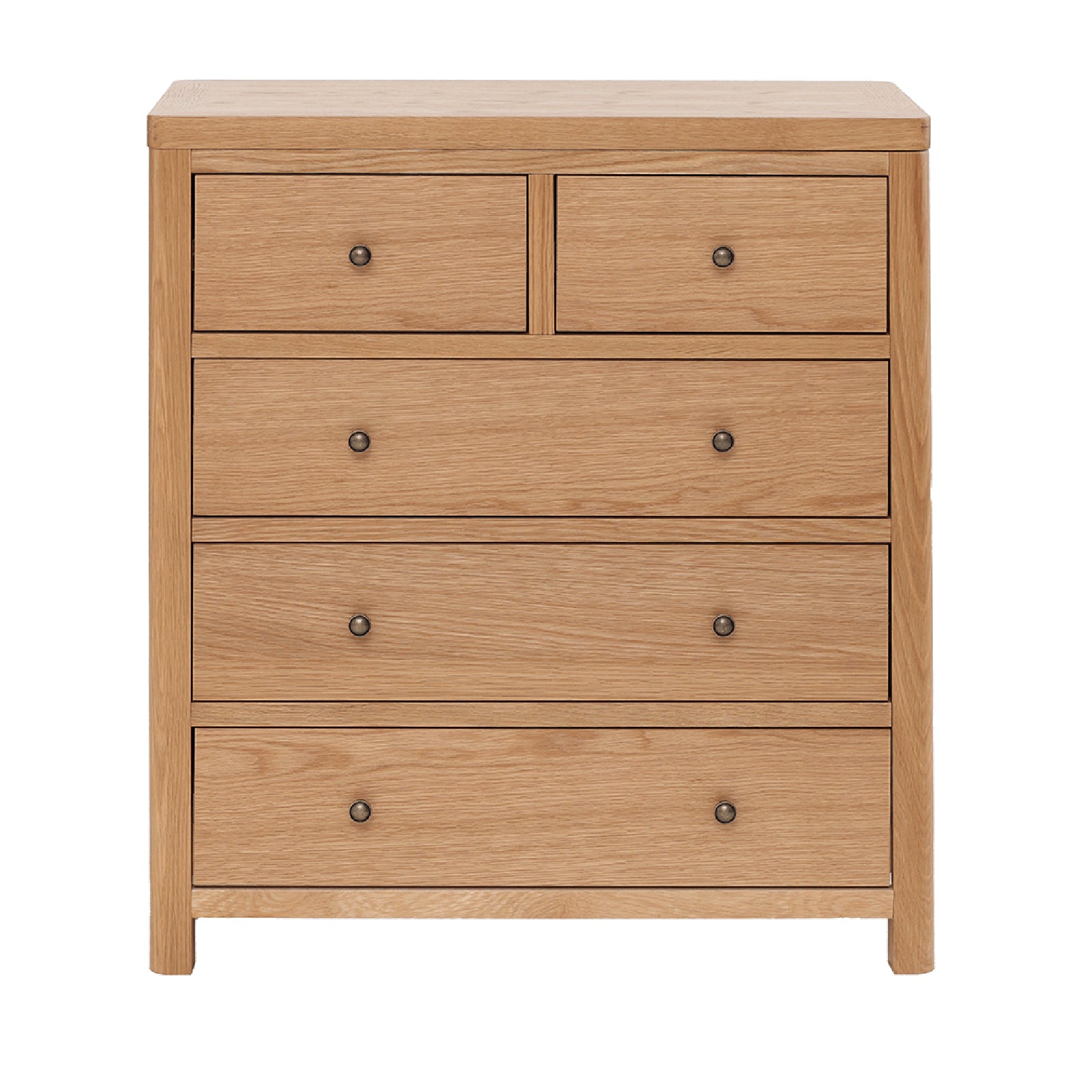 Renata 5 Drawer Oak Chest