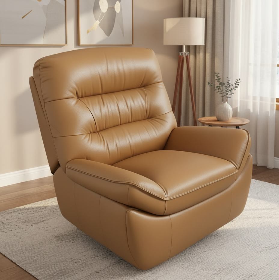 Rimini Leather Electric Recliner Chair