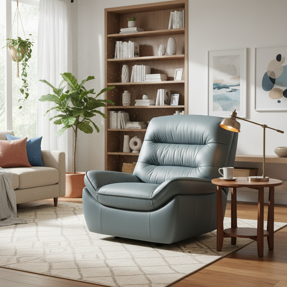 Rimini Leather Electric Recliner Chair