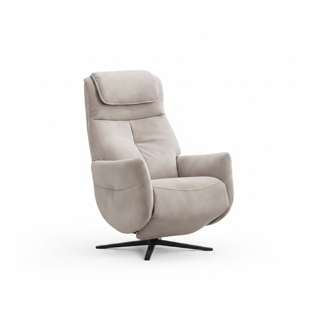Mirage Swivel Accent Armchair with Back Messager