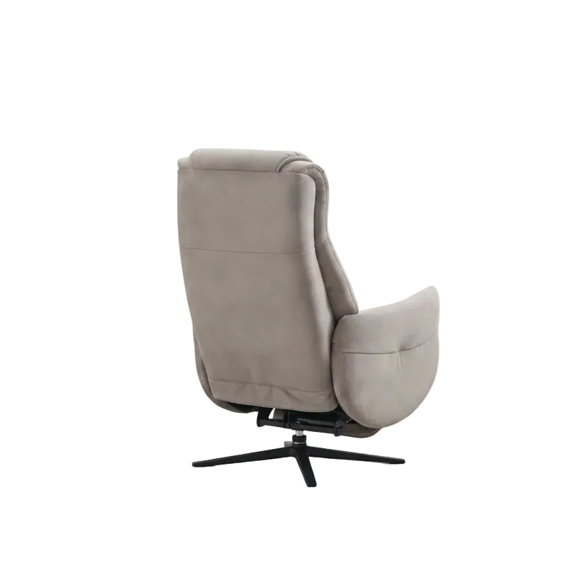 Mirage Swivel Accent Armchair with Back Messager
