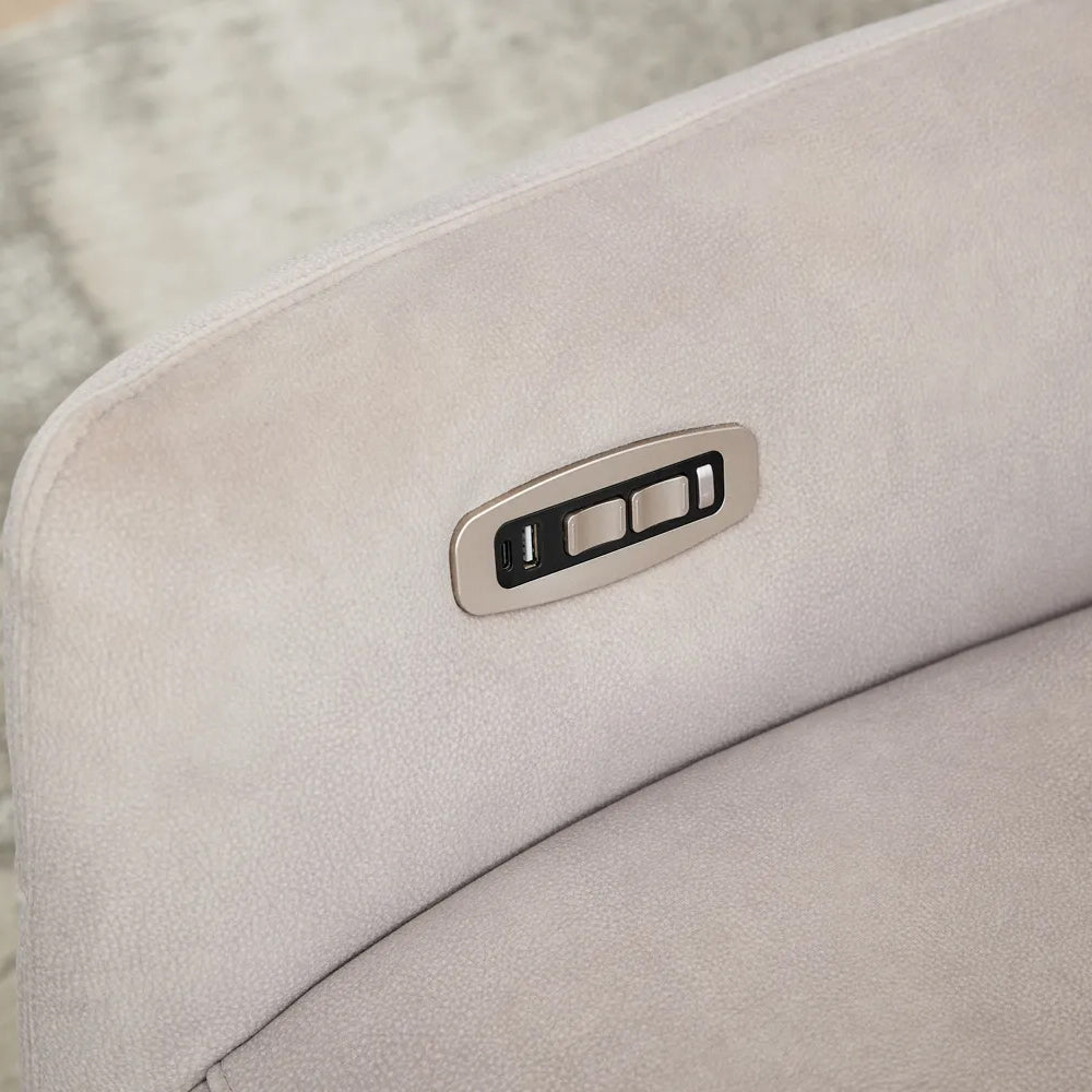 Mirage Swivel Accent Armchair with Back Messager